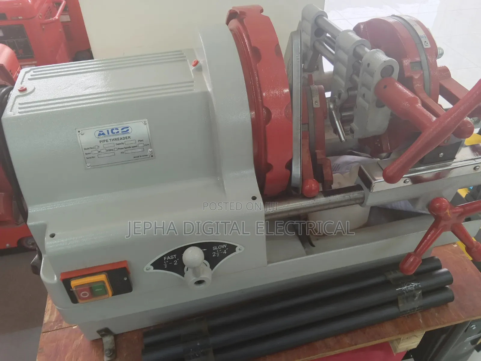 AICO Pipe Threader 1/2-4 Threading Machine