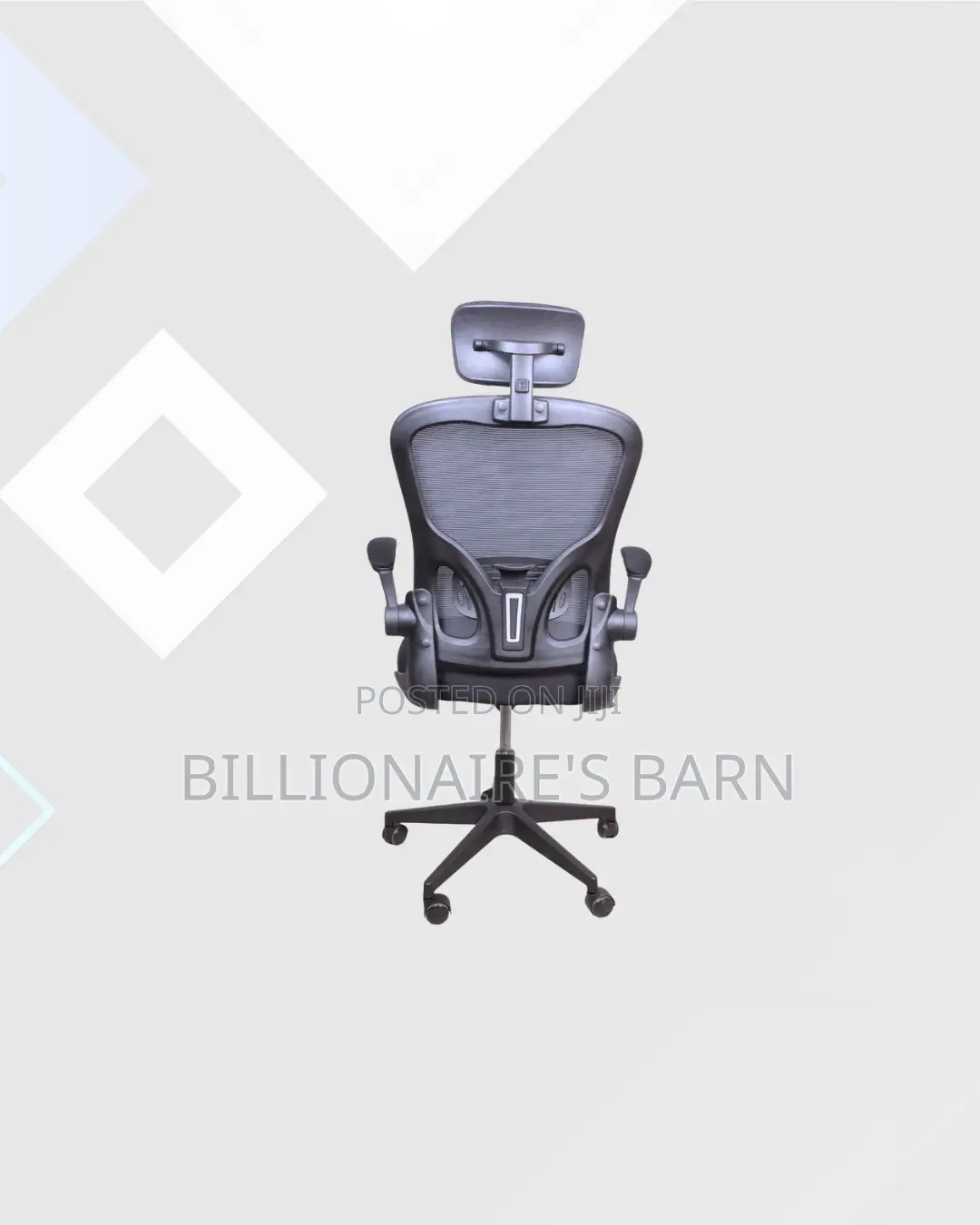 Ergonomic Office Chair With Headrest for Smooth Swivel Movement