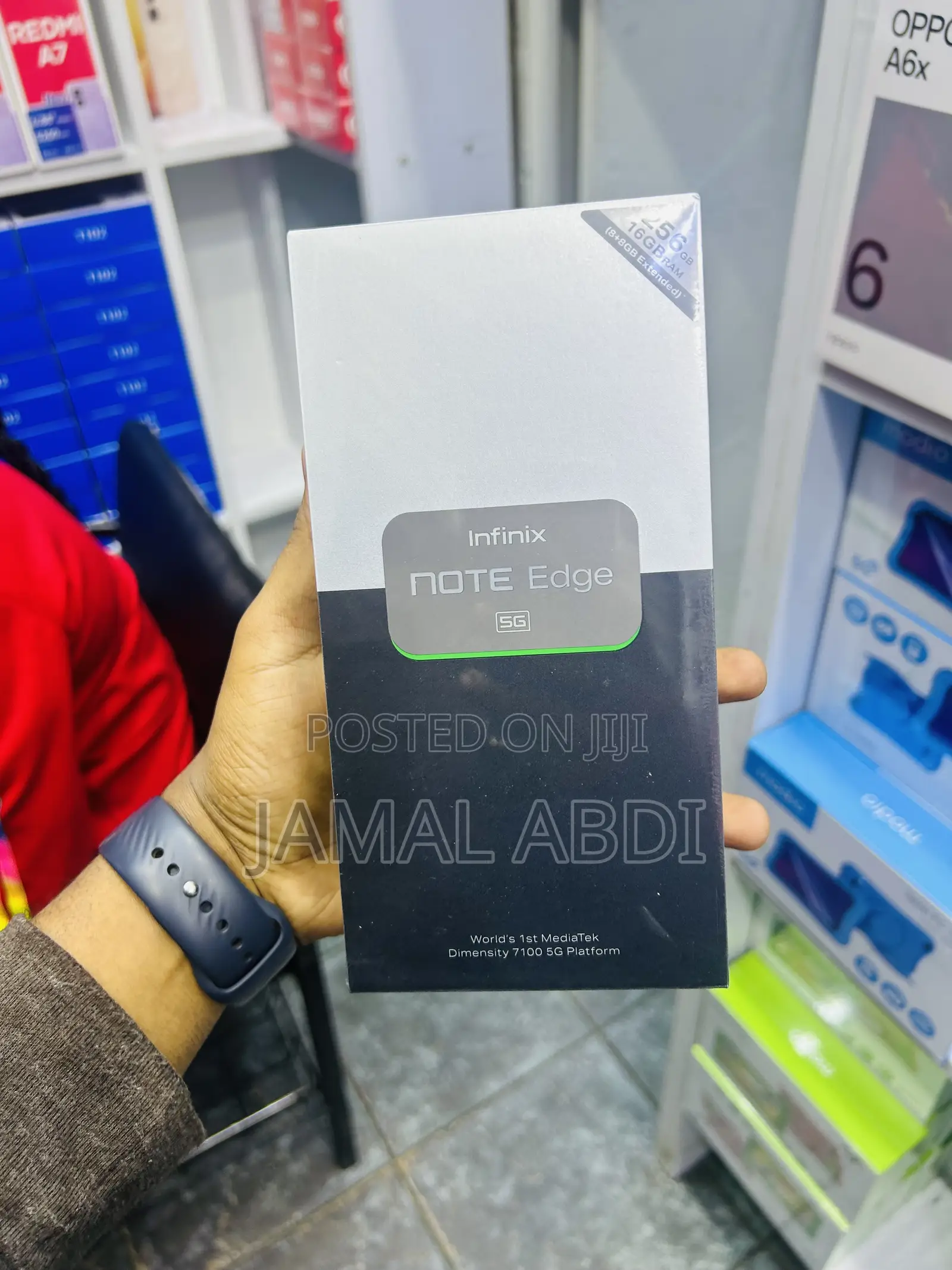 New Infinix Note Edge 256 GB Black