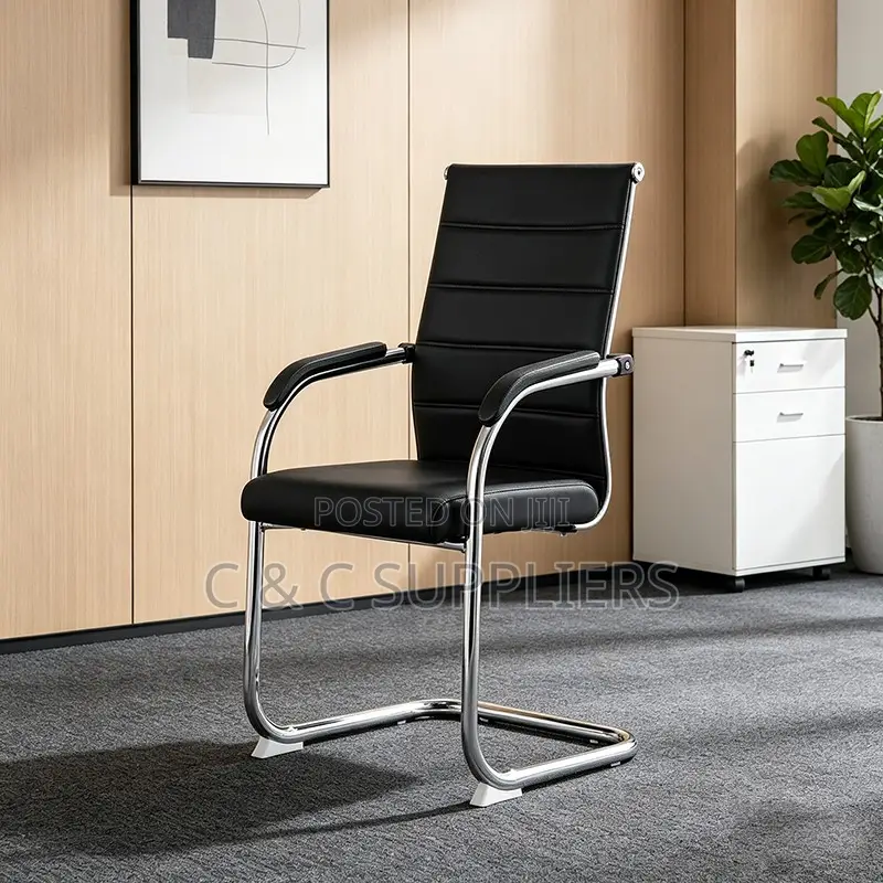 Leather Conference Meeting Chair