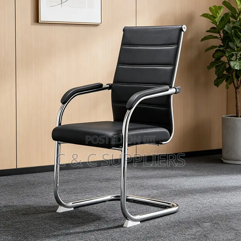 Leather Conference Meeting Chair