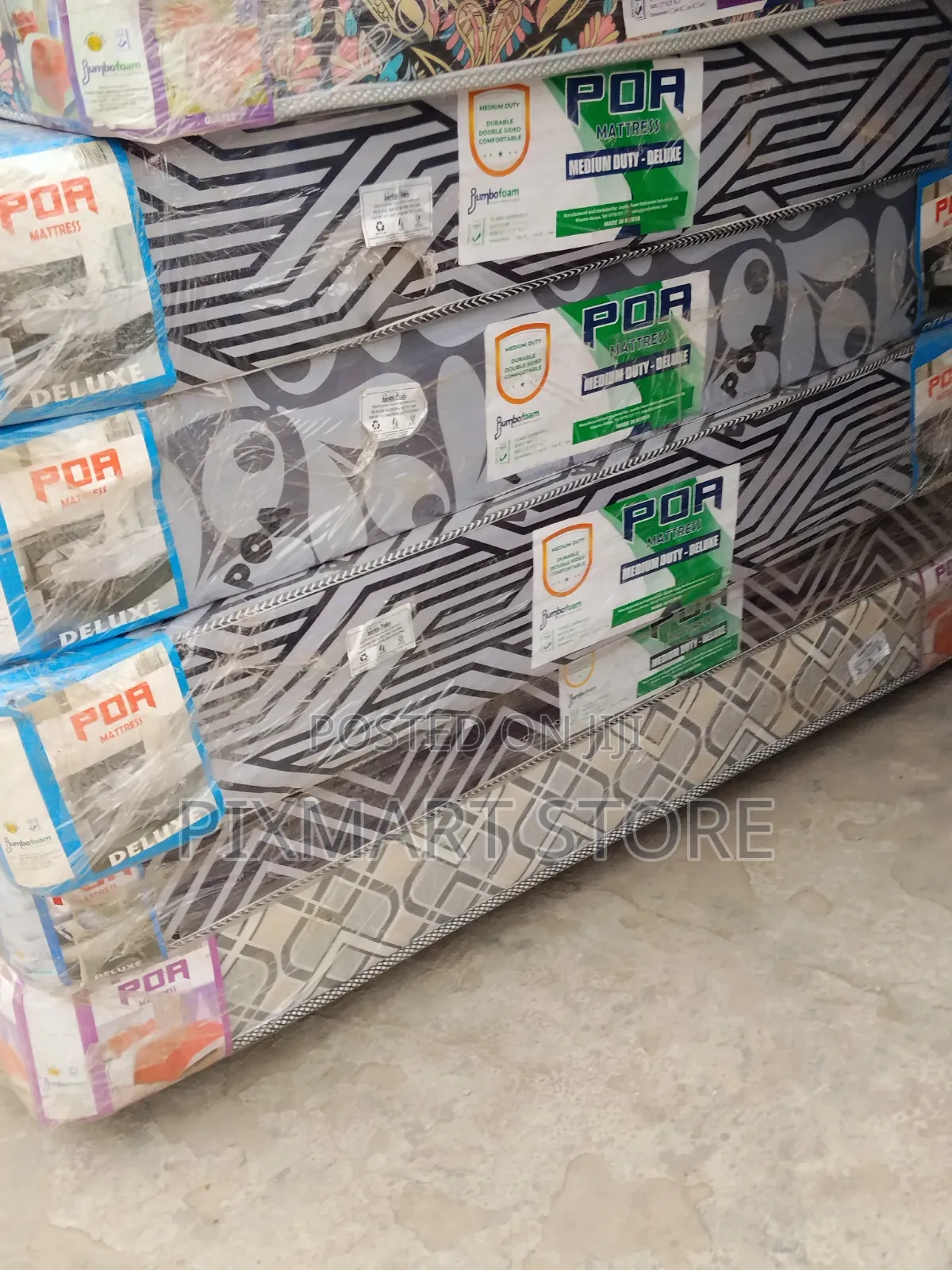 Poa Jumbo Foam Mattress 8 Inches 5 by 6 Size