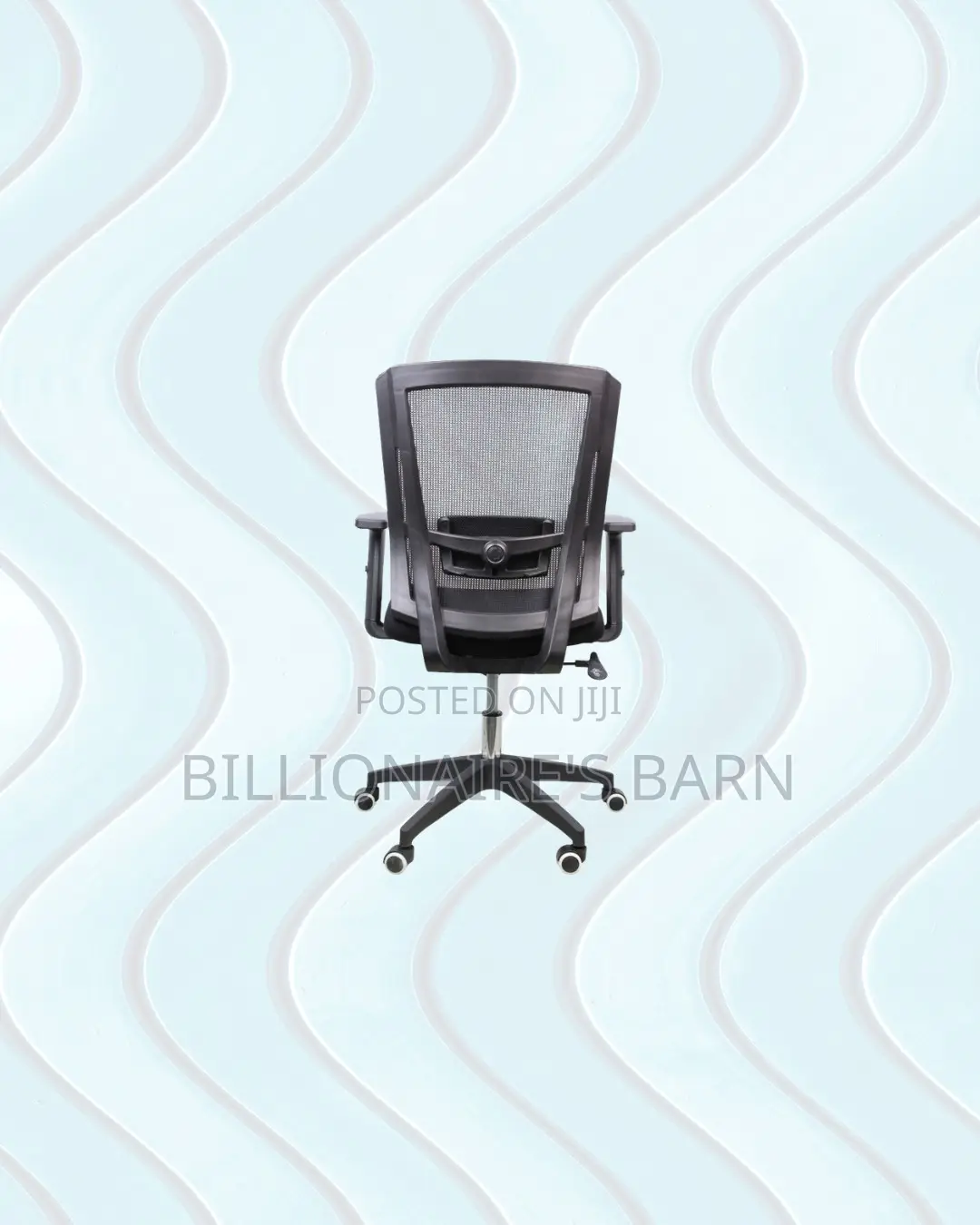 Practical Barn Origin Chair Mid Back Nylon for Smooth Swivel Movement