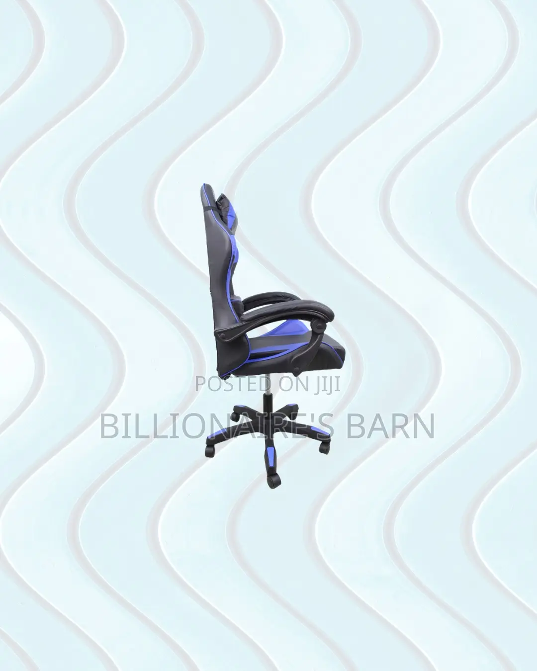 Practical Gaming Chair Ergonomic Support for Smooth Swivel Movement