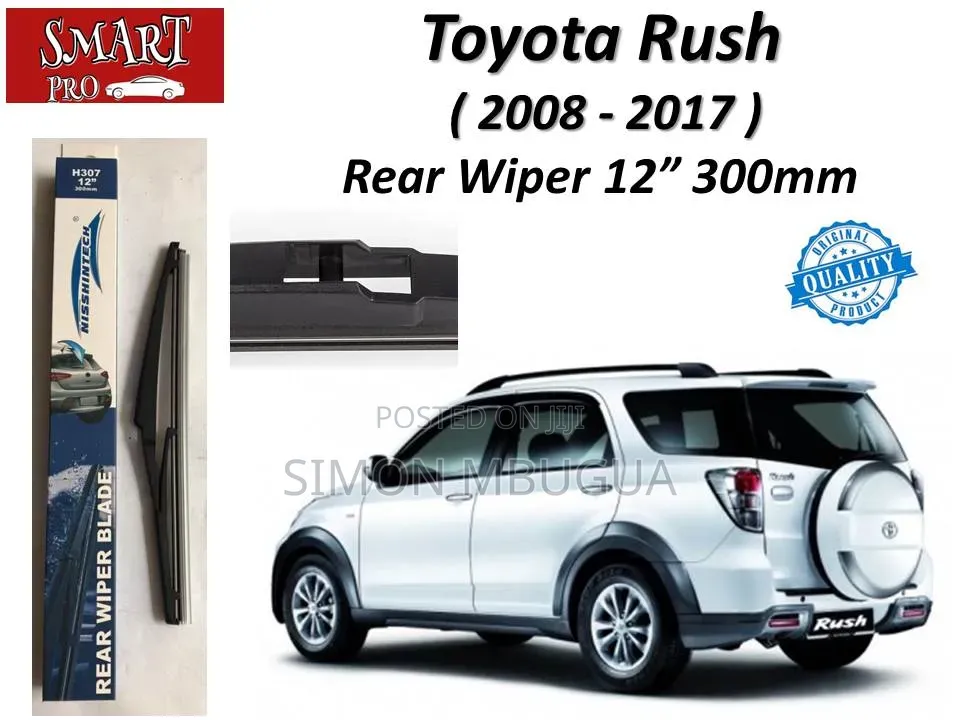 Toyota Rush 2010 Rear Windscreen Wiper