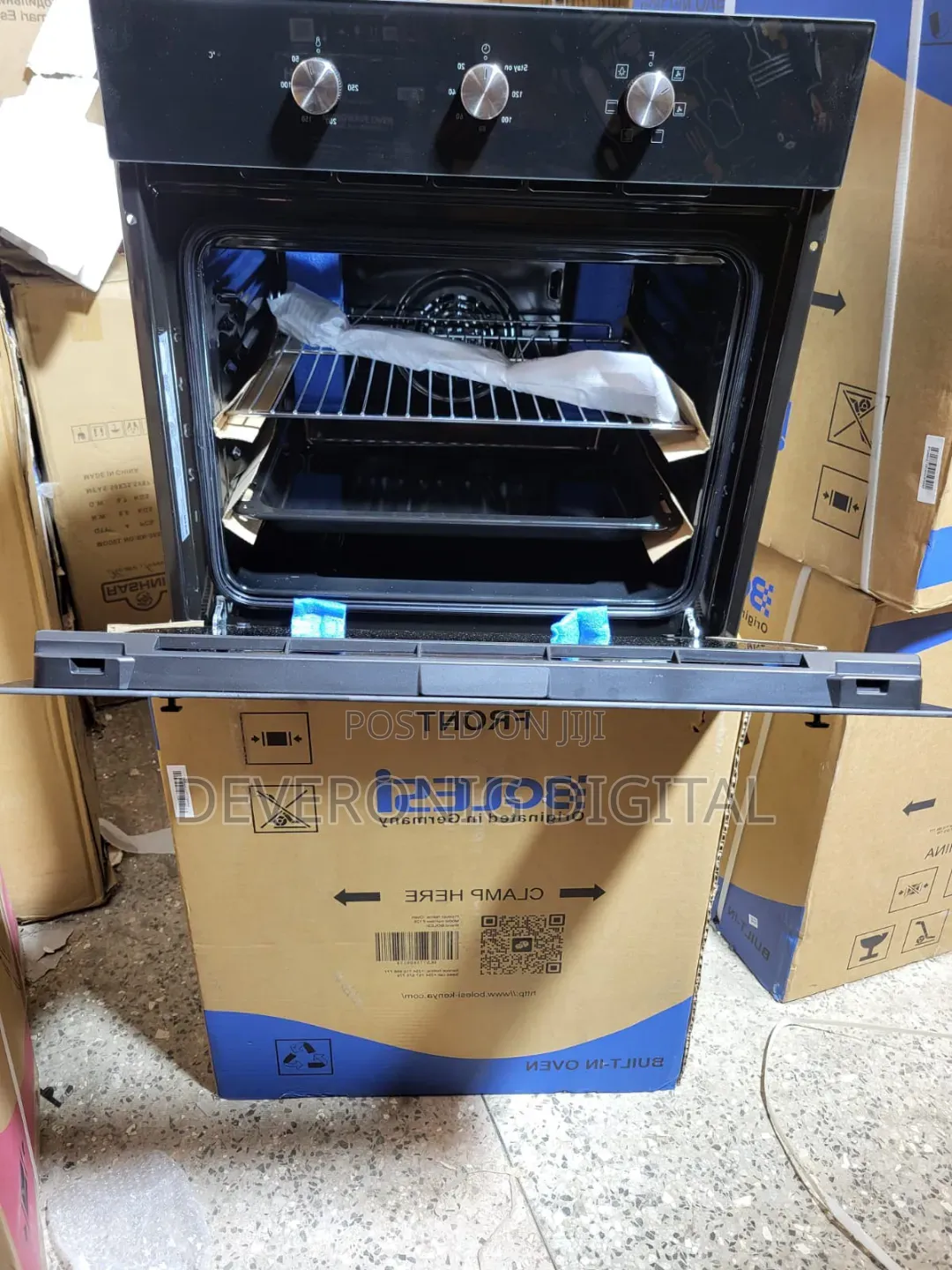 Bolesi 65 Litres OVEN Uses Knobs to Control,with Fan