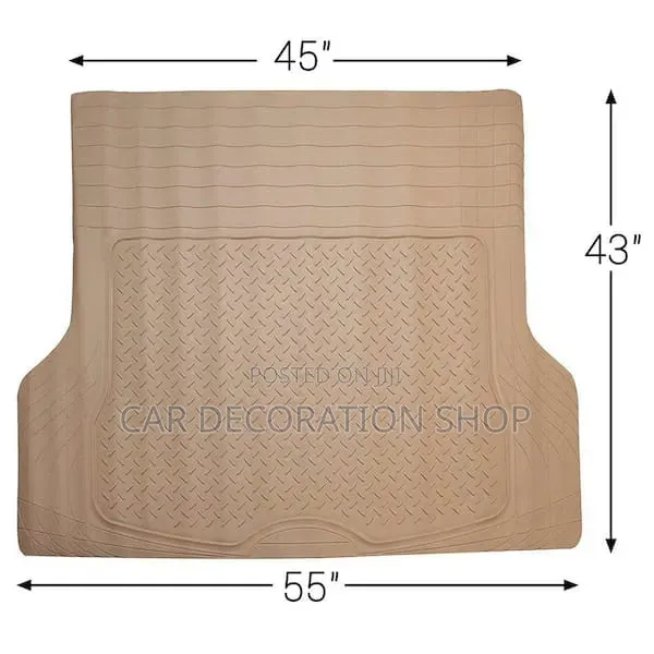 Baije Boot Mat Trimmable Edges to Desired Dimensions of Ur Trunk