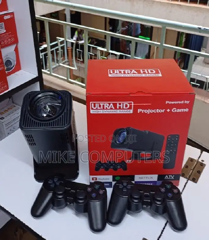 Ultra HD Wireless Gaming Projector