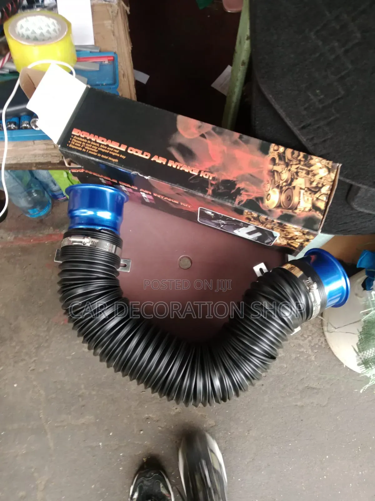 3-Inch 76mm Adjustable Flexible Cold Air Intake Pipe