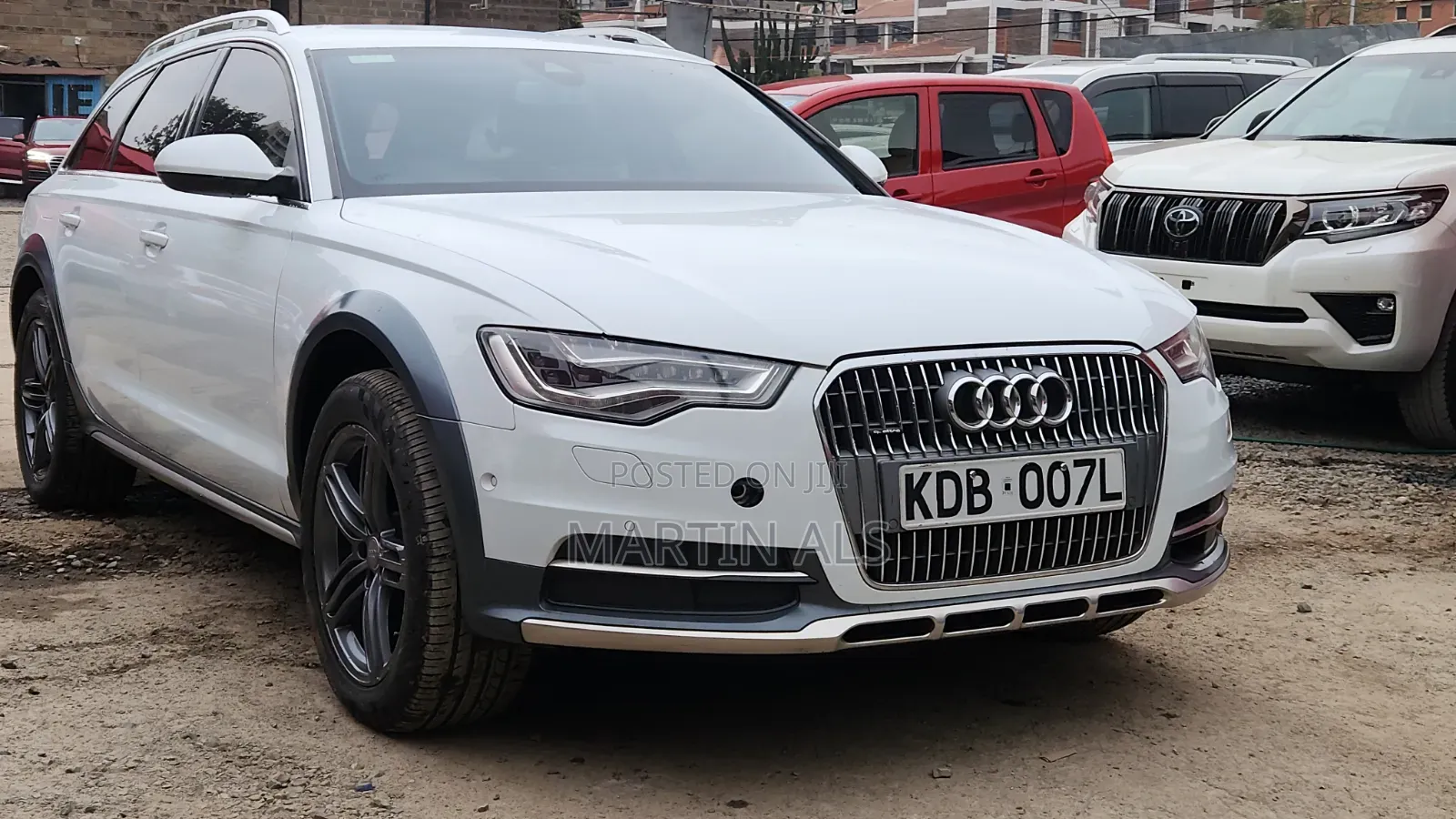 Audi A6 allroad 2013 White