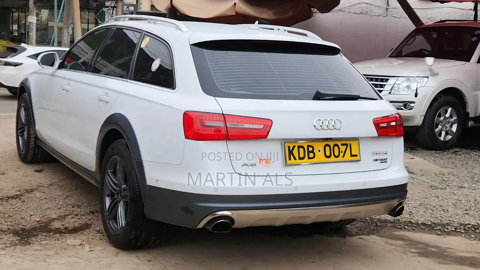 Audi A6 allroad 2013 White