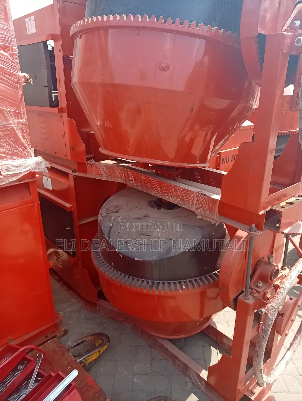 Industrial 500L Concrete Mixer Machine With 8HP Engine