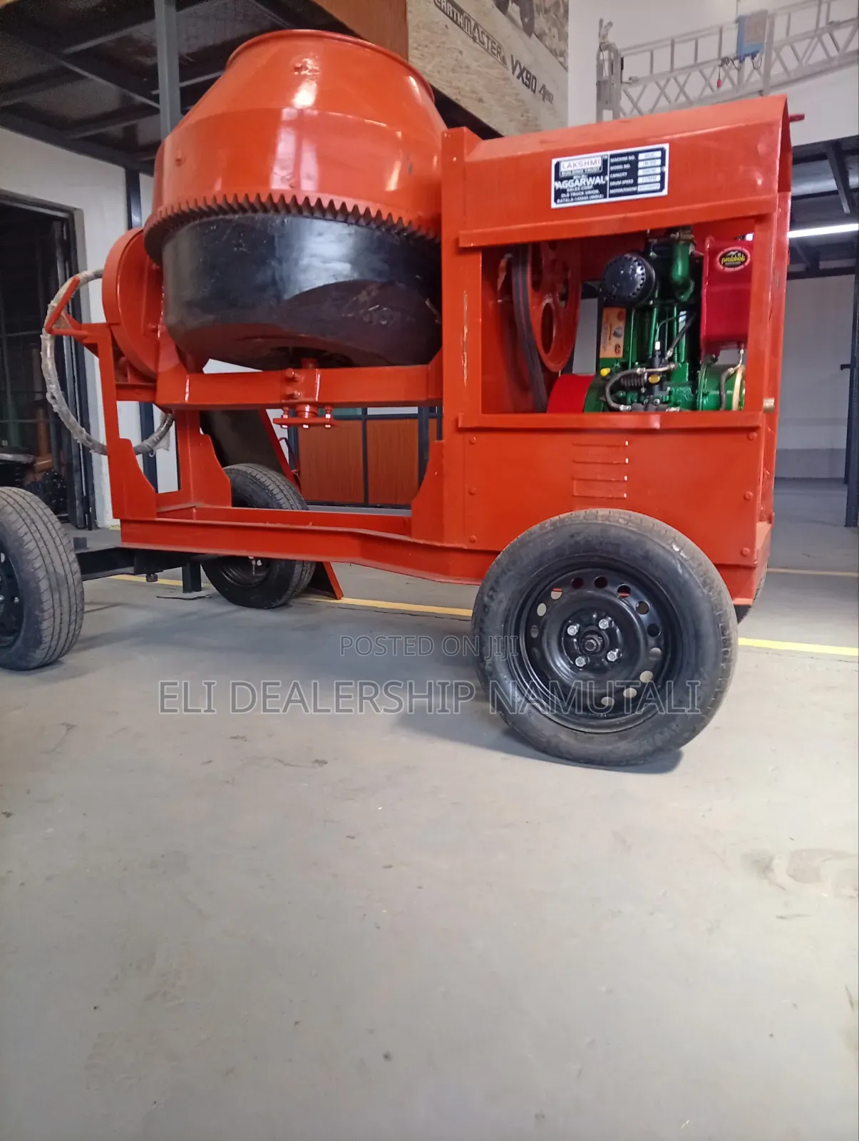 Industrial 500L Concrete Mixer Machine With 8HP Engine