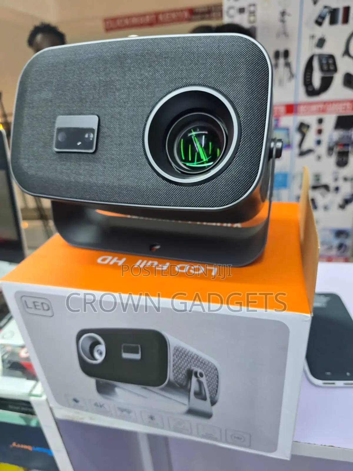 WiFi Bluetooth Smart Projector Android 11 Home Cinema