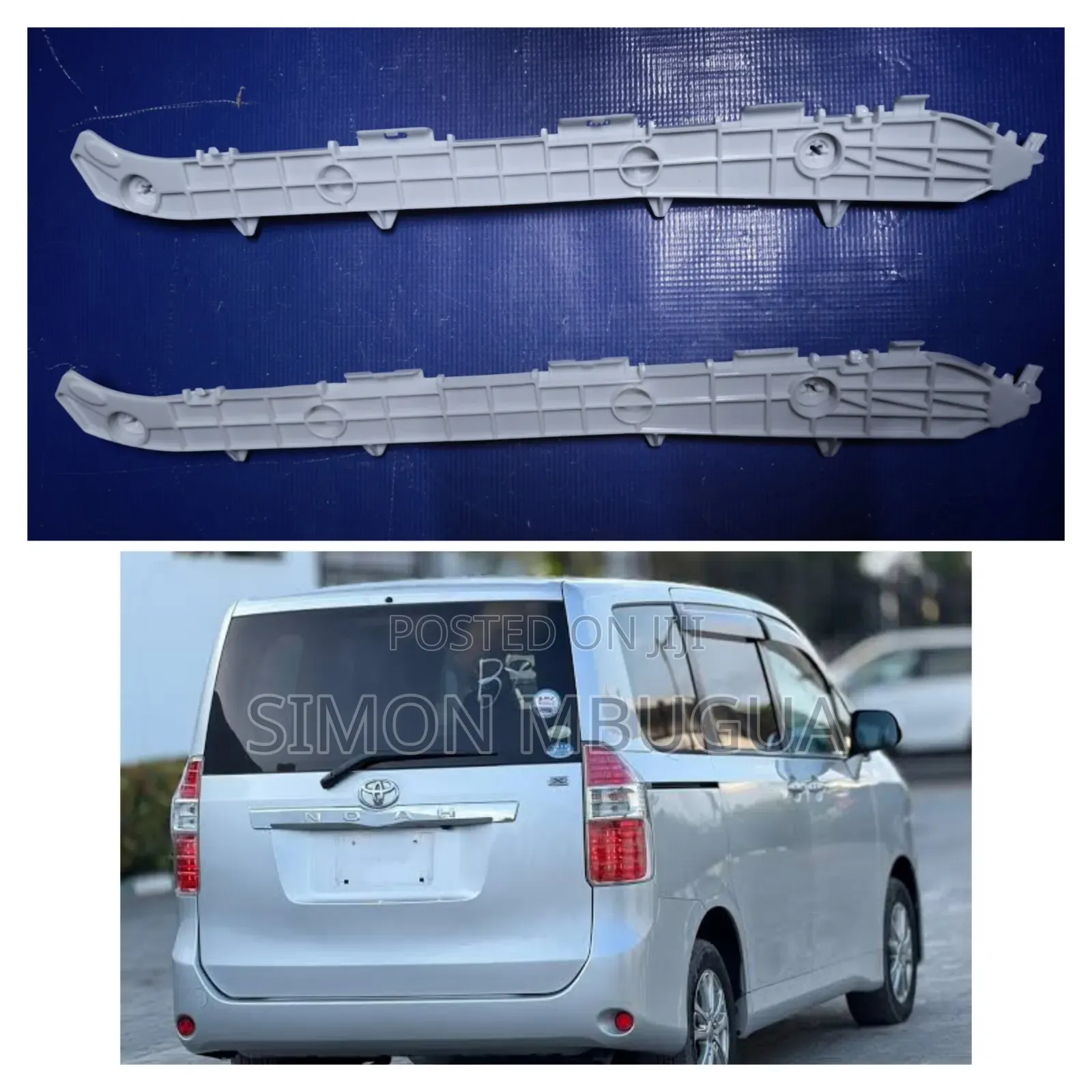 Toyota Noah 2010 Rear Bumper Slides