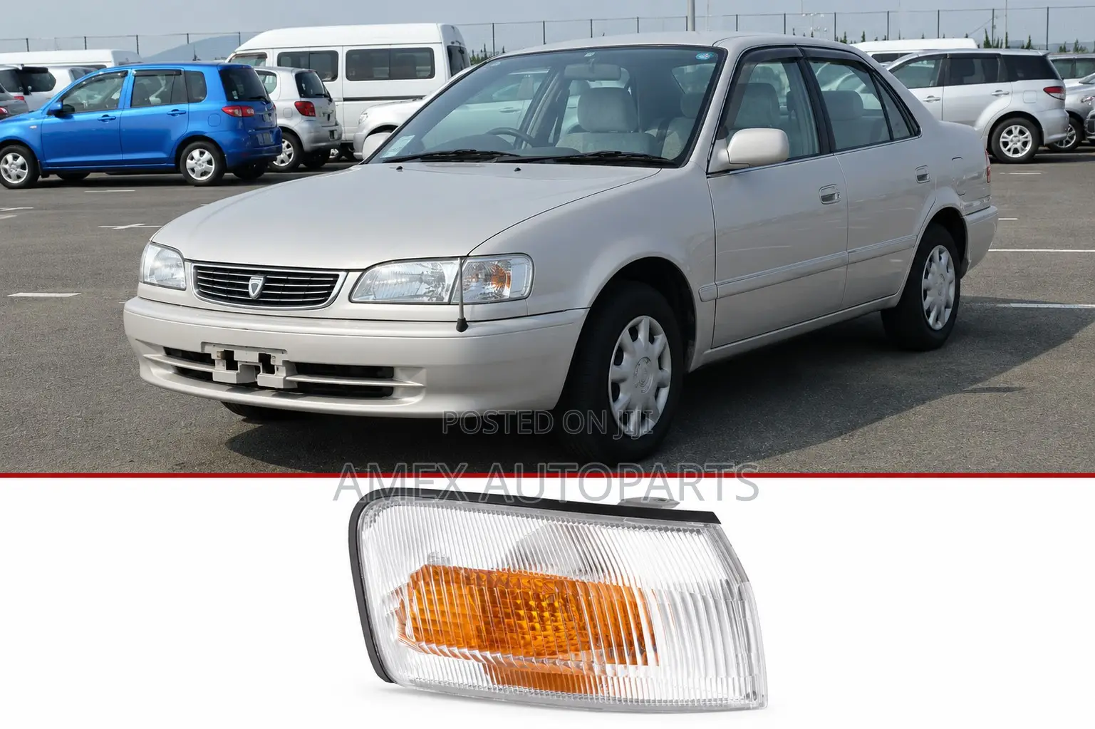 Corner Lamp Toyota Corolla Ae110 1995 Onwards