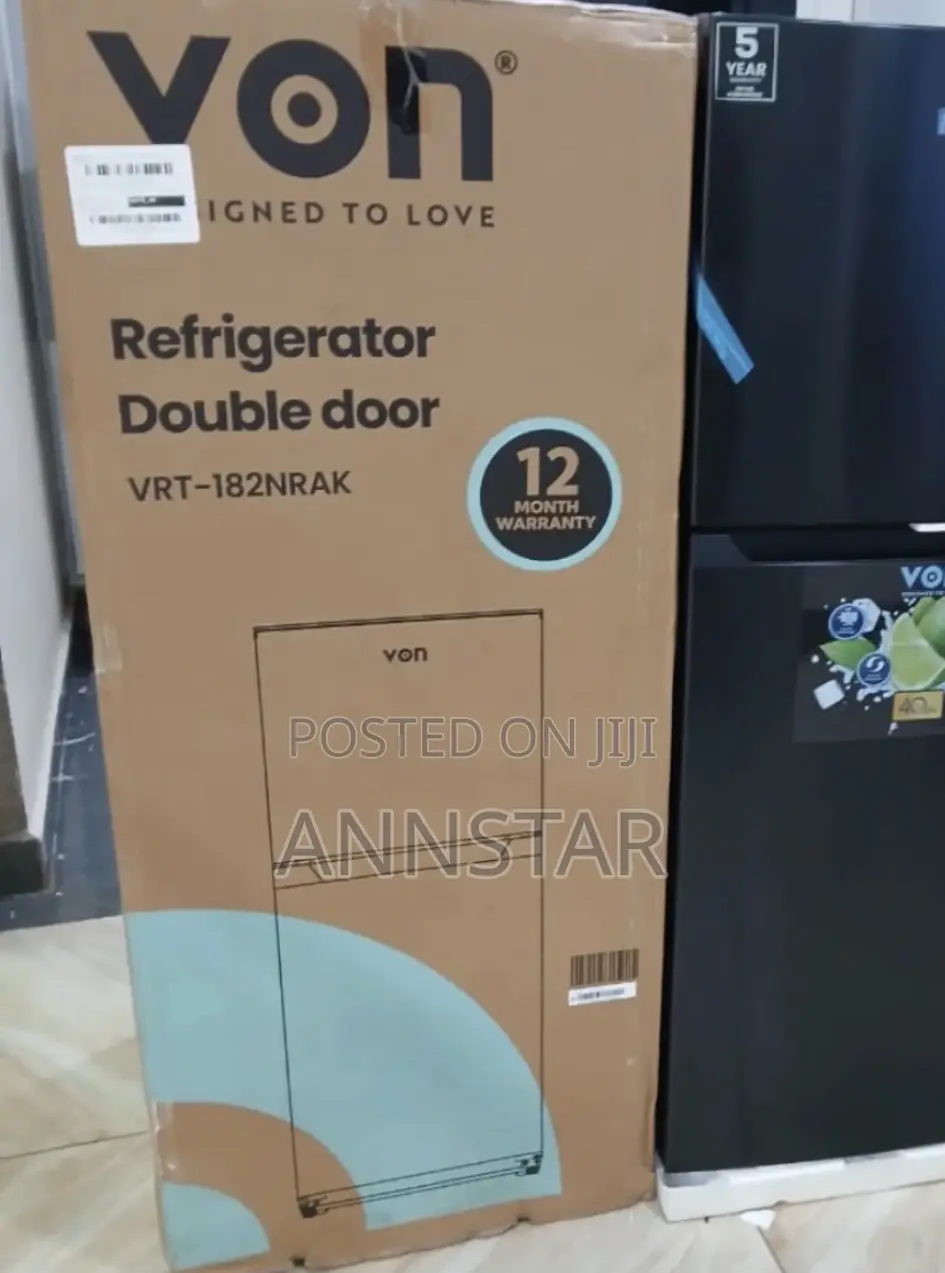 182 Litres No Frost Von Fridge