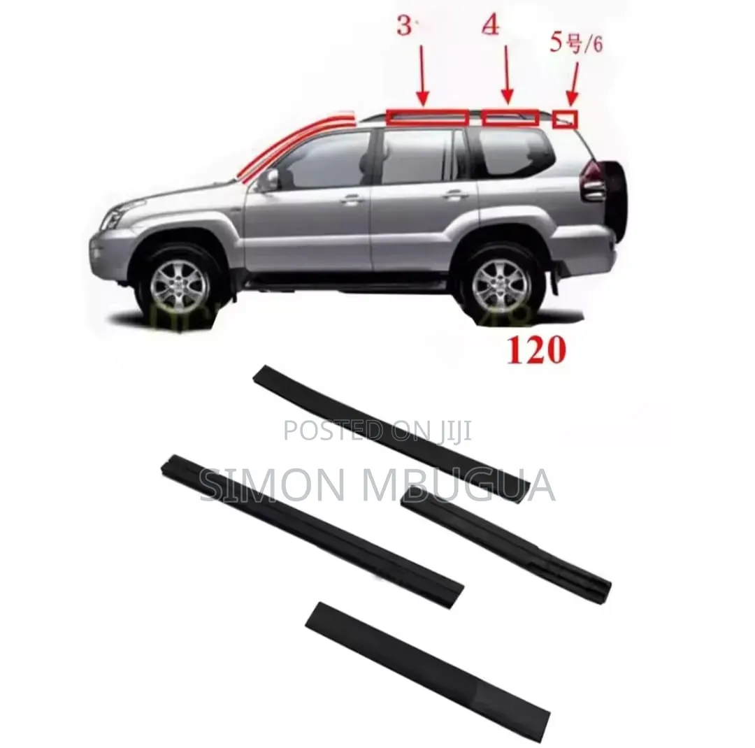 Toyota Prado FJ120 Roof Mouldings