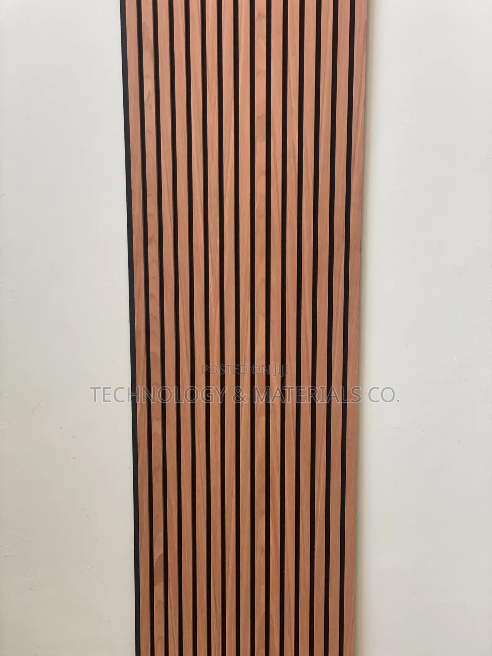 Wood Slat Interior Decor Panels- Red Cherry