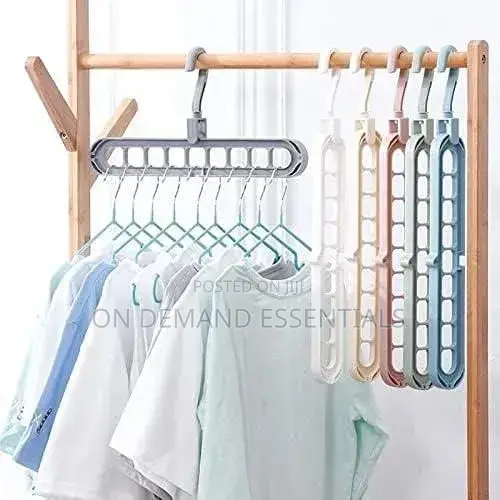 Multi Port Hanger Rack Support for Clothes