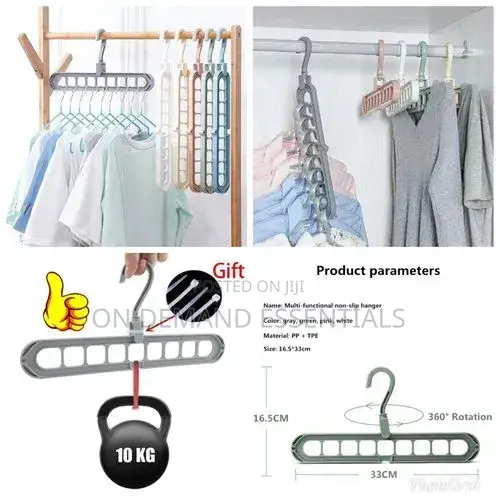 Multi Port Hanger Rack Support for Clothes