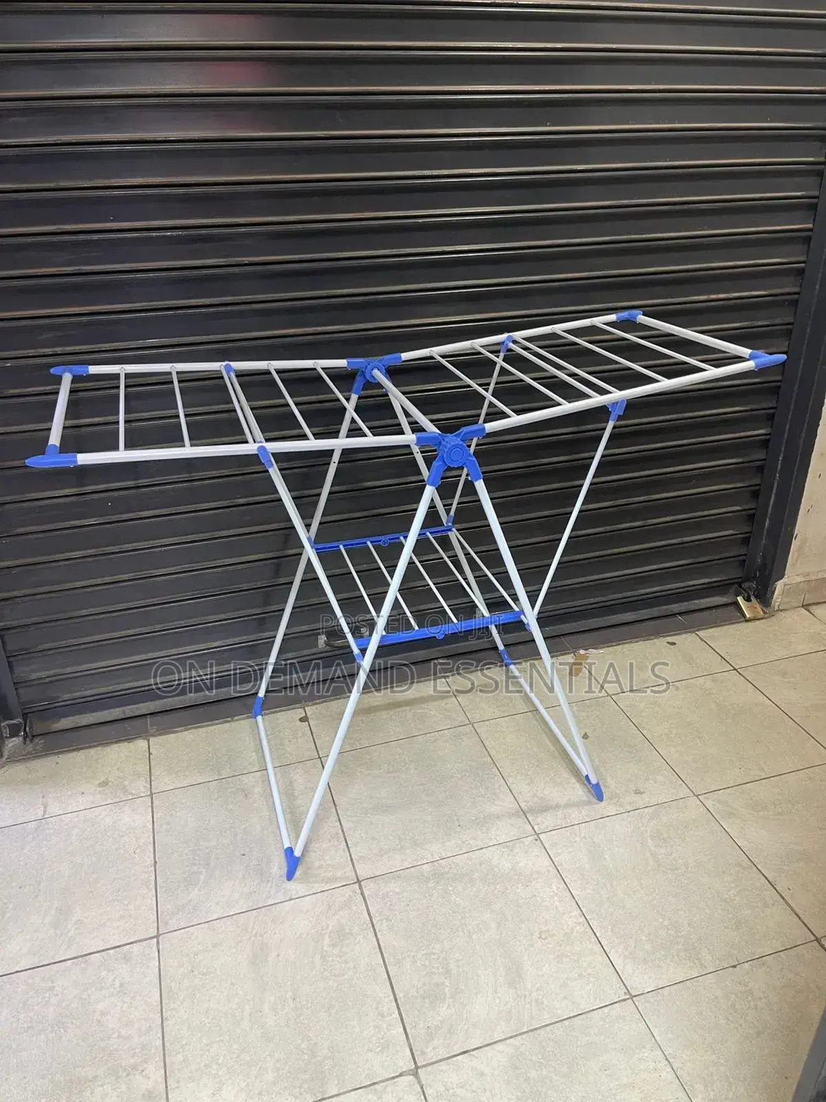 Foldable Portable Clothes Drying and Hanging Rack