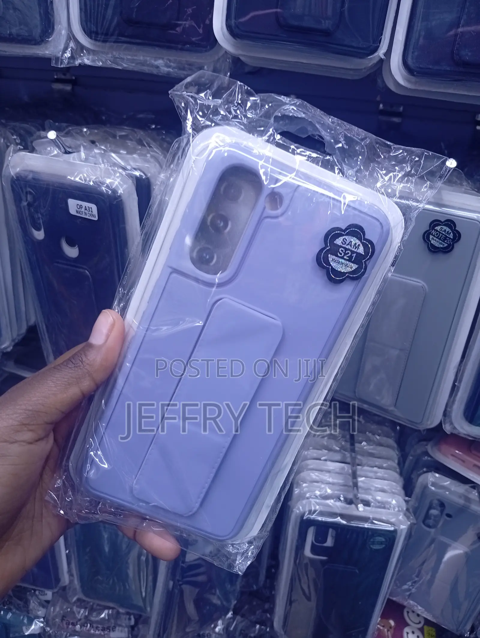 Samsung Galaxy S21 Lavender Purple Matte Phone Case