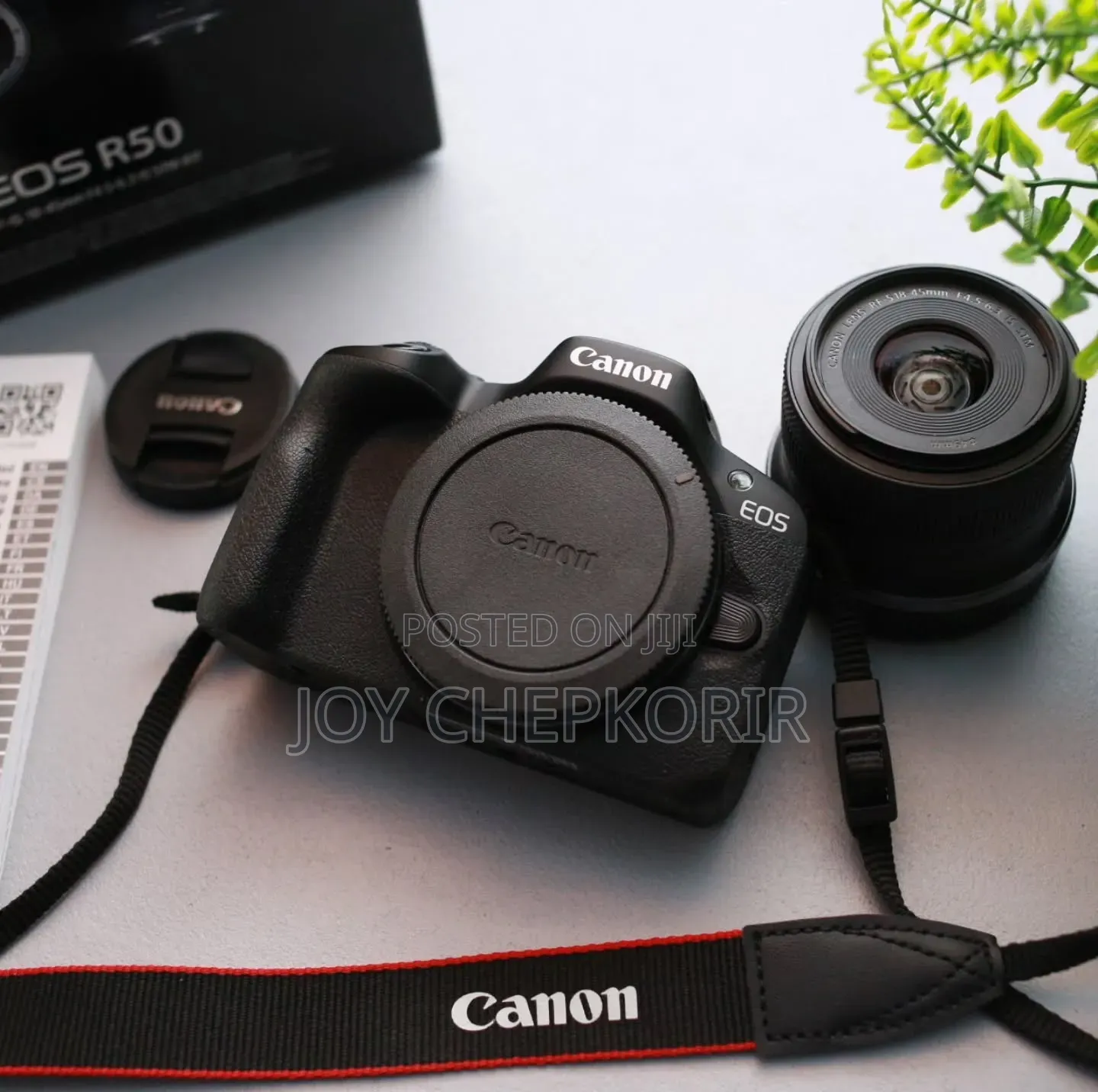 Canon Eos R50 Dual Lens Kit (Rf-S 18-45mm + Rf-S 55-210mm).