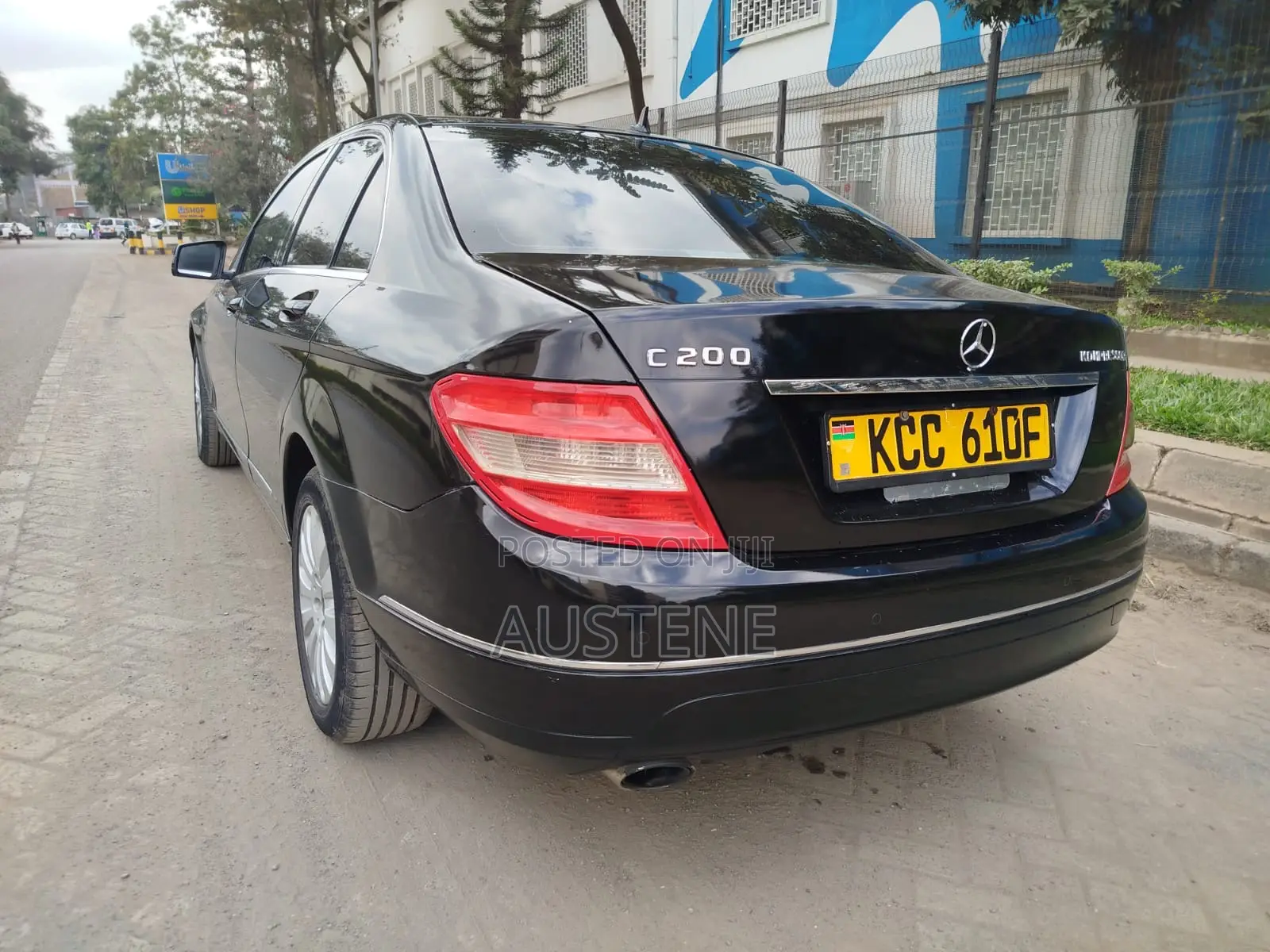 Mercedes-Benz C200 2008 Black