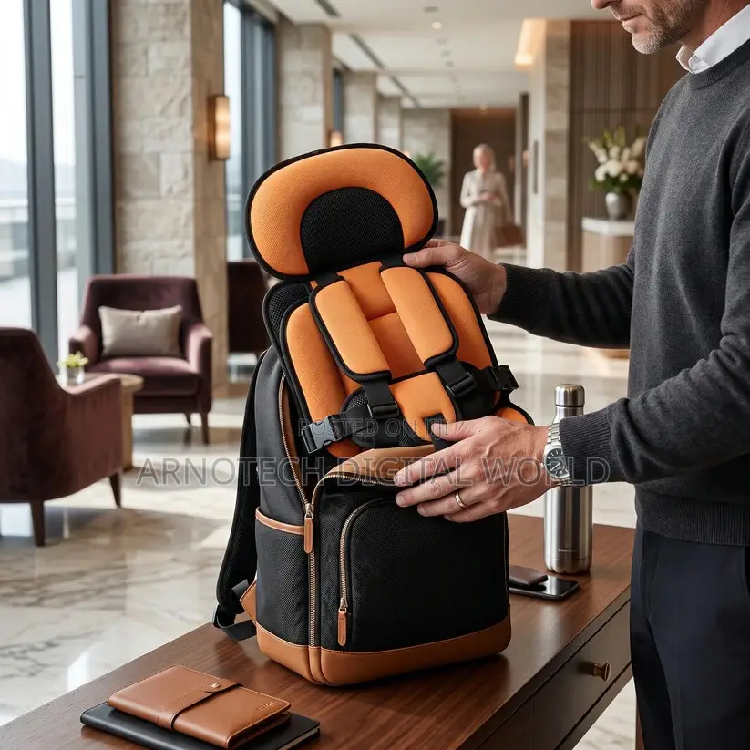 Adjustable Child Safety Car Seat Cushion