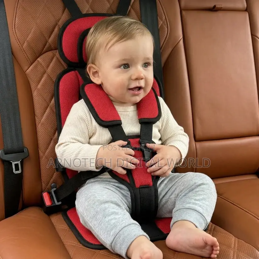 Adjustable Child Safety Car Seat Cushion