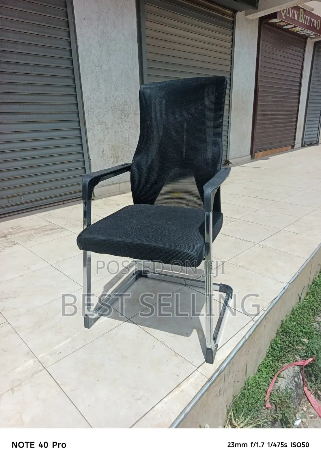 High Back Black Waiting Chairs Affordable and Quality