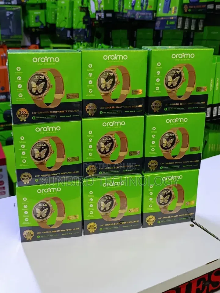 Oraimo Ip68 Amoled Waterproof Watch Muse 2 Osw-833n