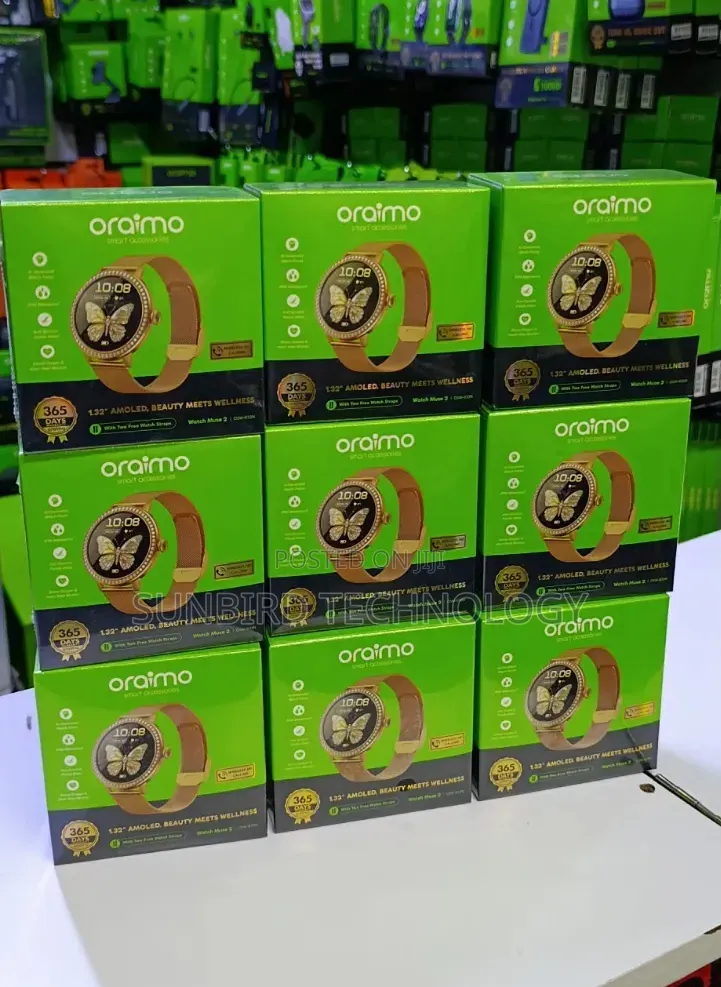 Oraimo Ip68 Amoled Waterproof Watch Muse 2 Osw-833n