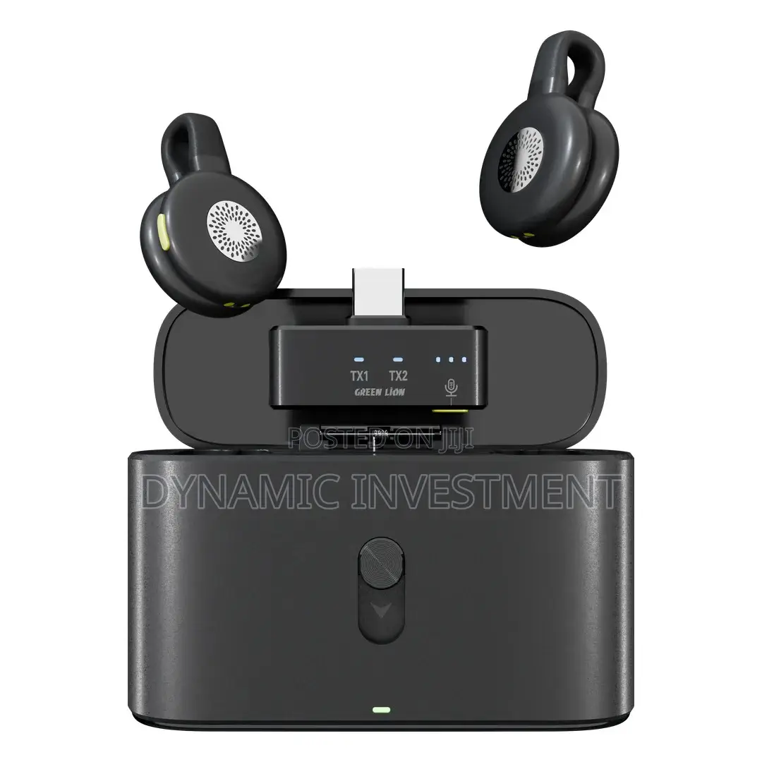 Green Lion Wireless LAVALIER Microphone GM-95X - 2.4GHz, Black
