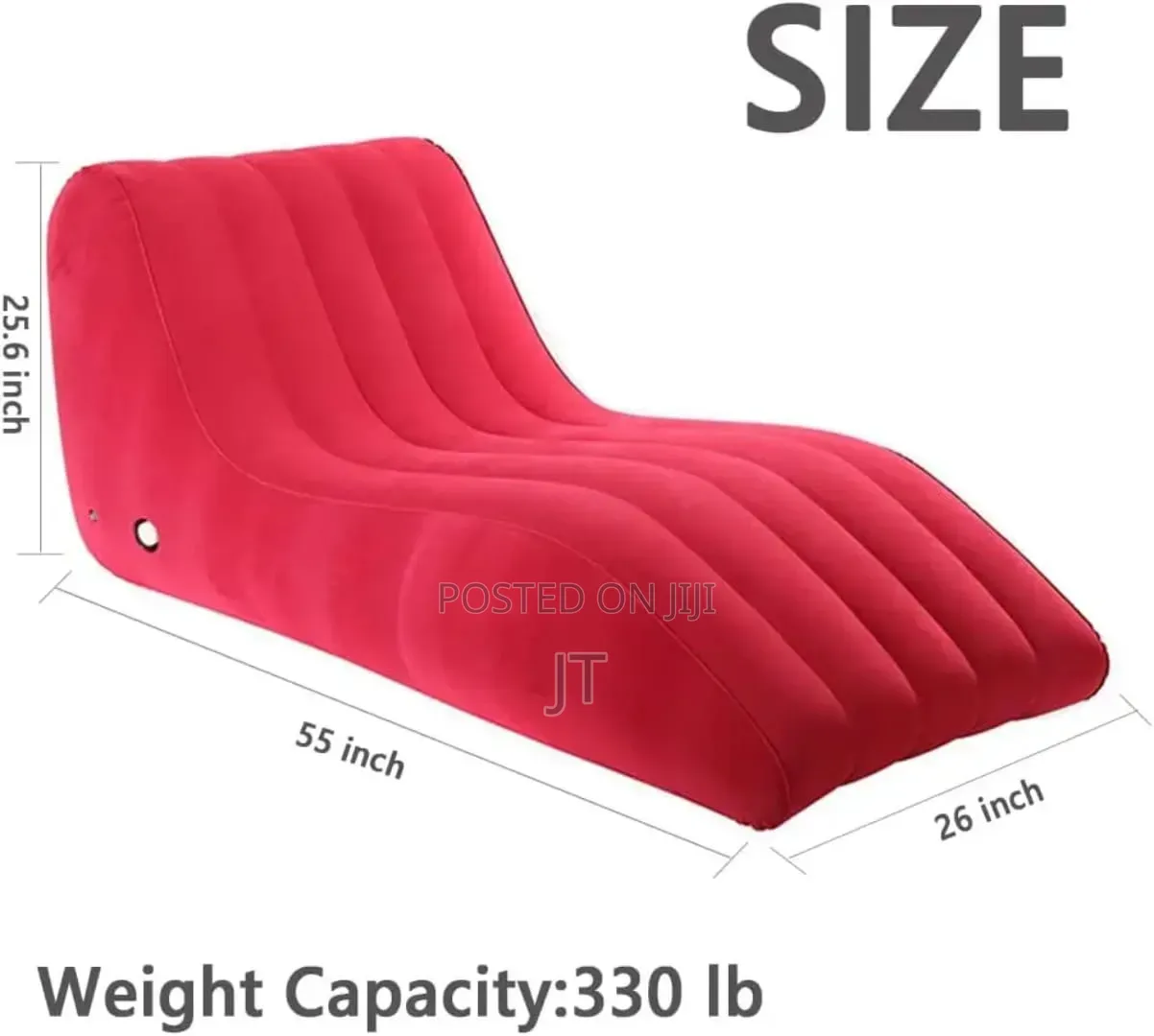 S-Shaped Inflatable Sofa