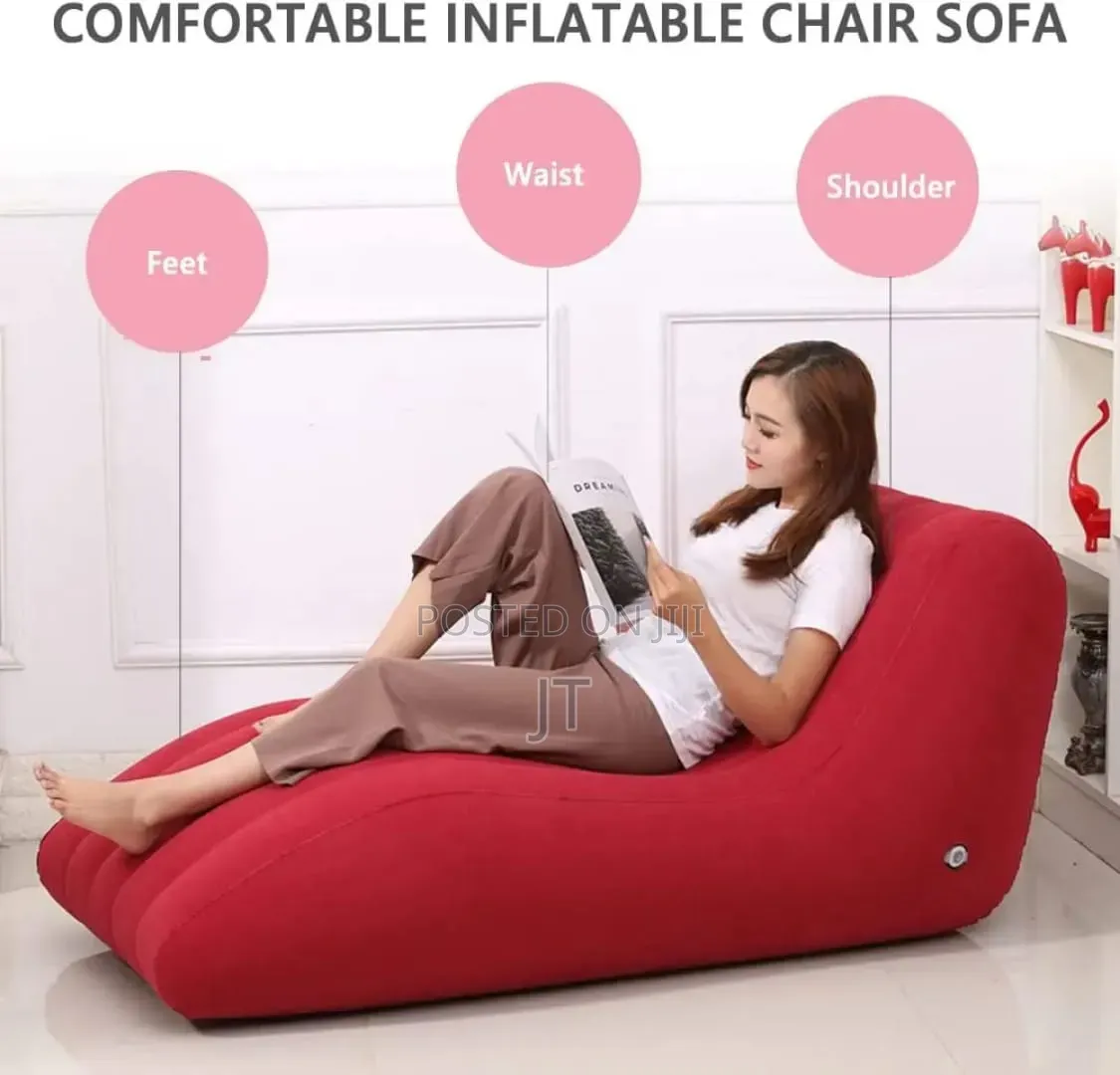 S-Shaped Inflatable Sofa