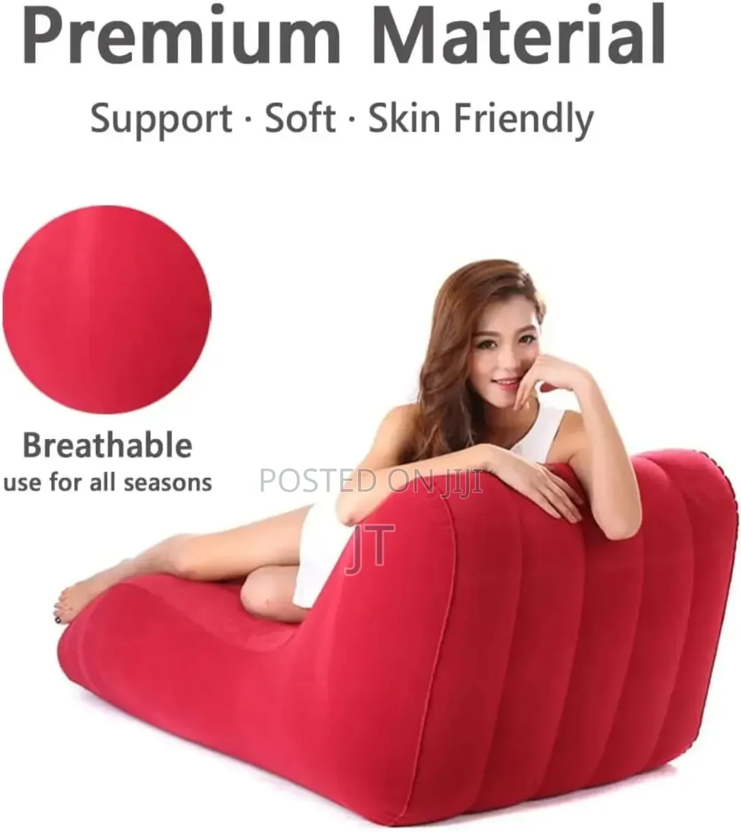 S-Shaped Inflatable Sofa