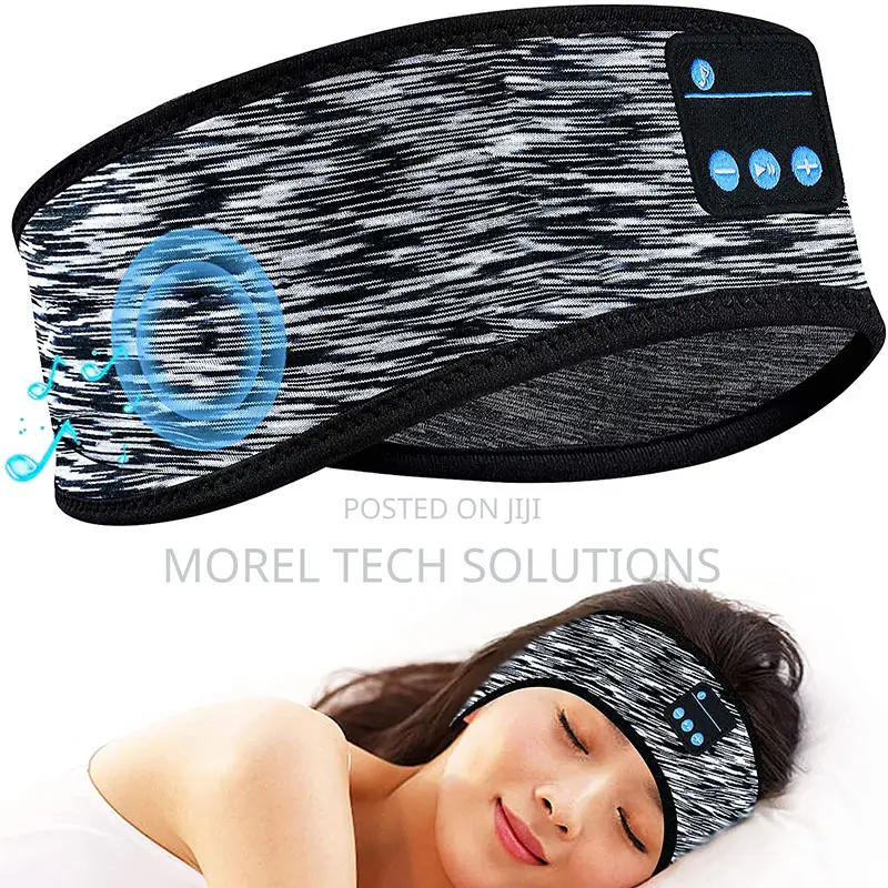 Bluetooth Sports Headband Sleep Headphones, Wireless Music Headband