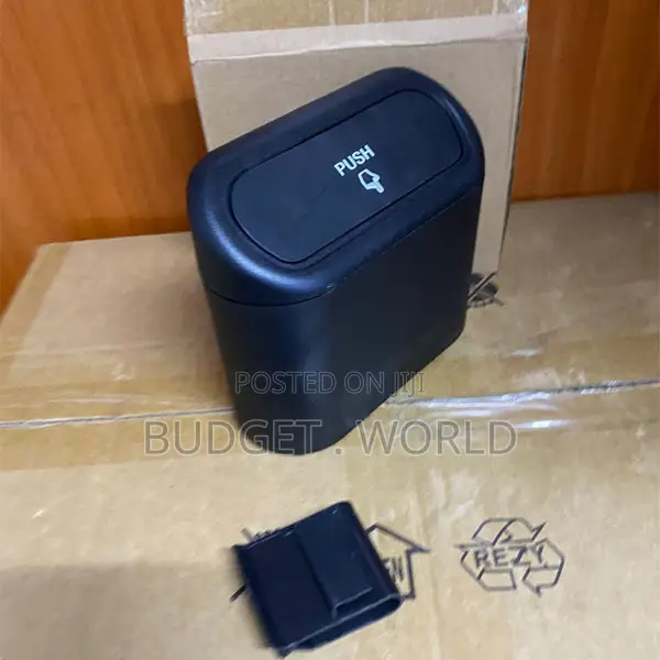 Multifunction Mini Auto Trash Bin With Push Lid Waterproof Design