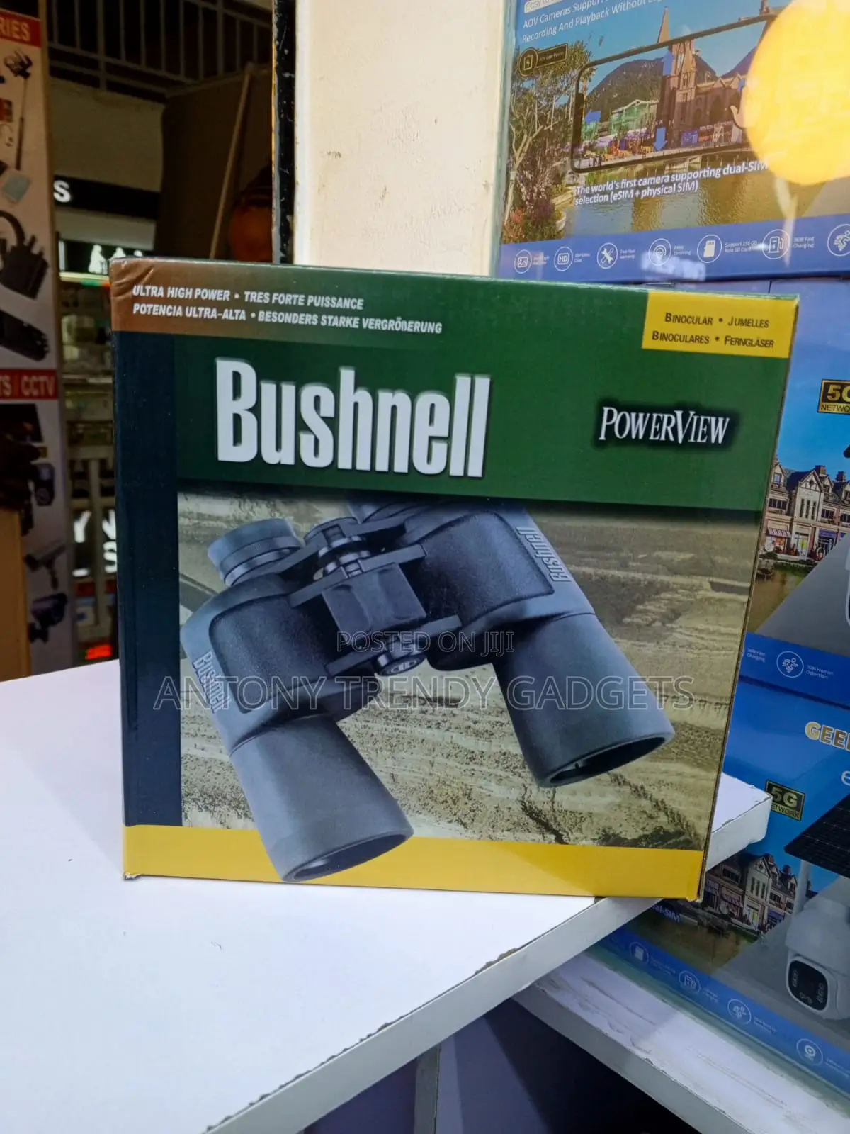 Bushnell PowerView Binoculars 60x60 for Hunting Hiking