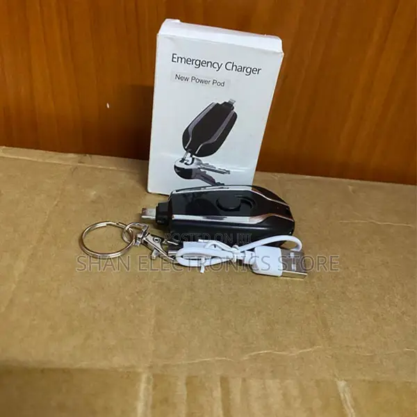 High Quality Mini Keychain Emergency PowerBank Portable1500mAh Outdoor