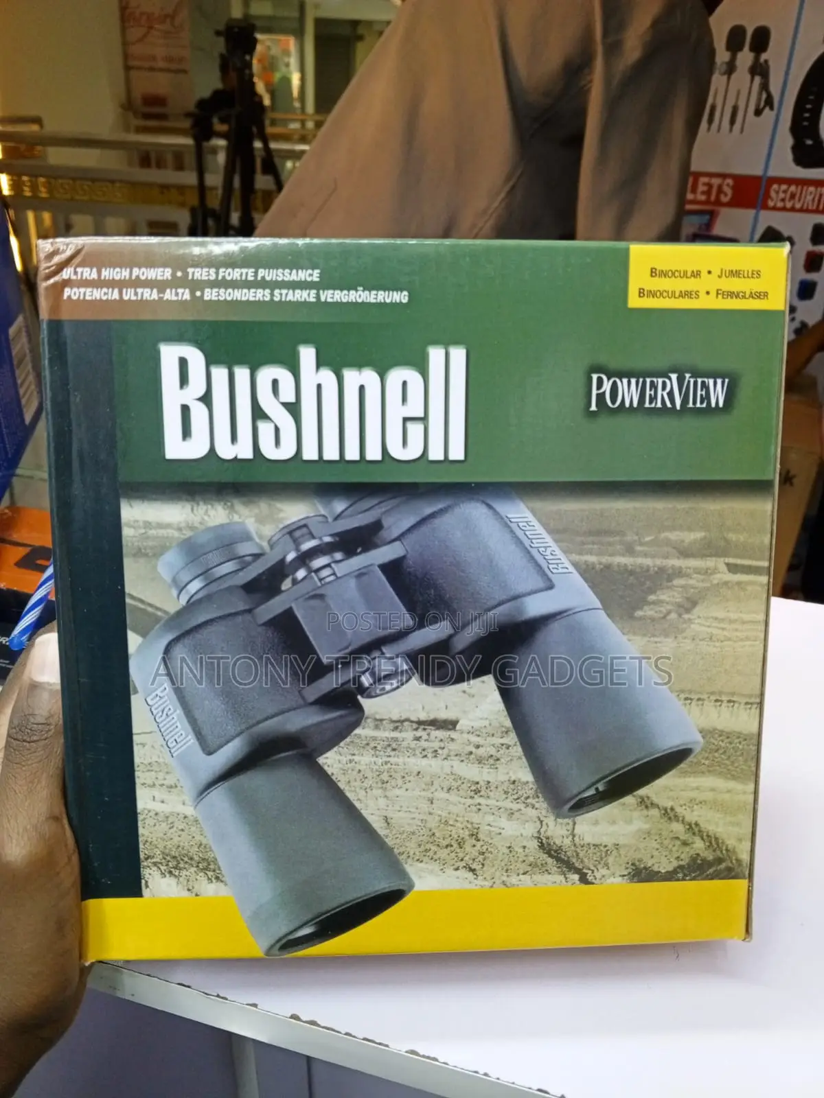 Bushnell PowerView Outdoor Binoculars With Carrying Pouch