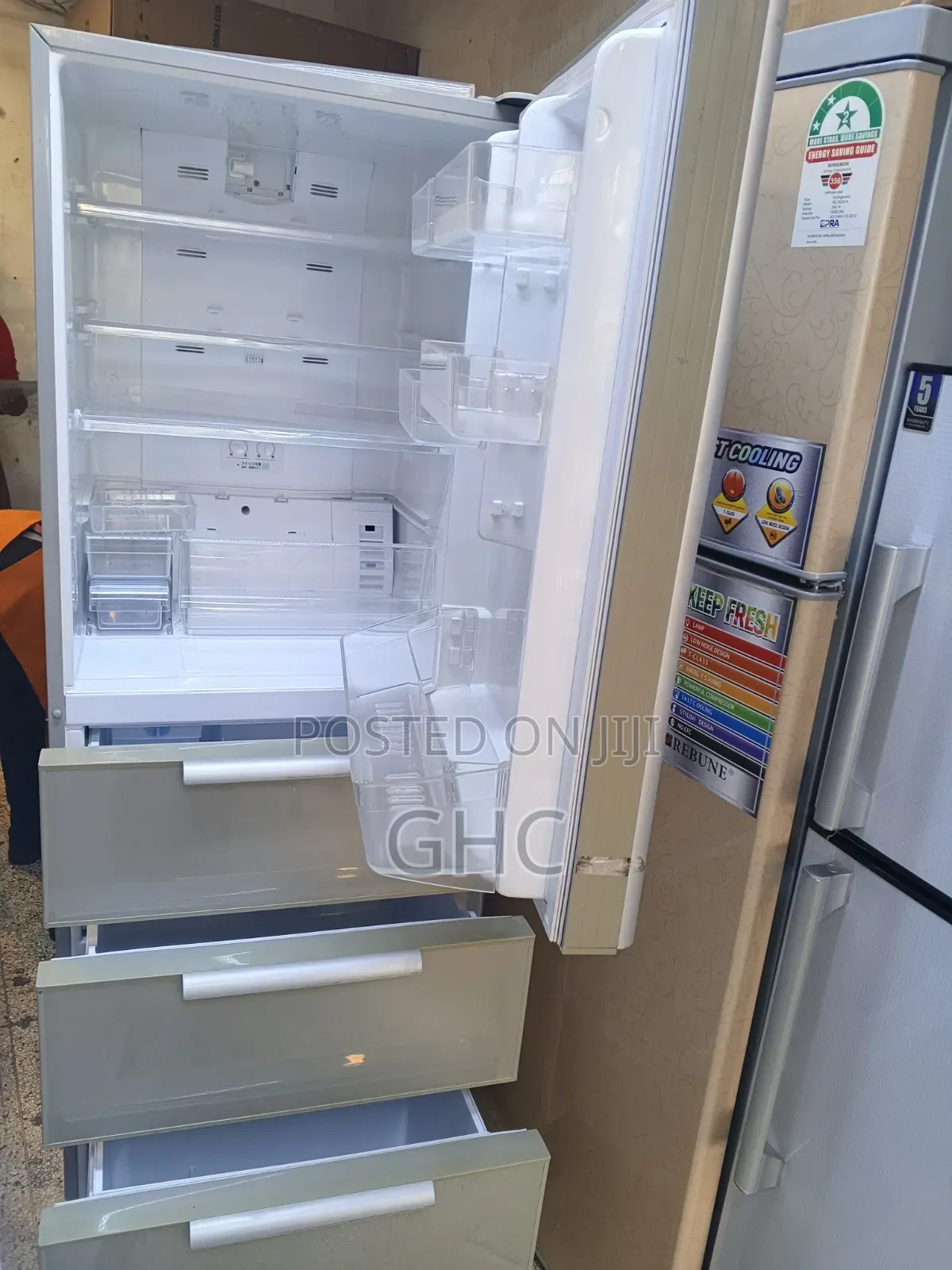 Exuk Sanyo 400l Button Freezer