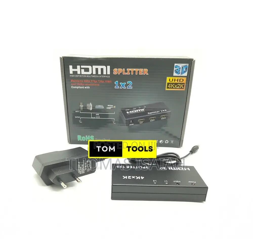 Uhd X 2 Way Hdmi Splitter 1x2