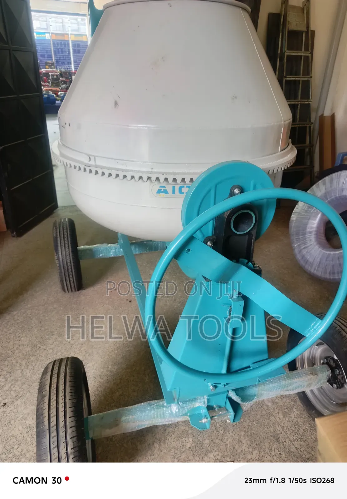 Concrete Mixer 500 Litres, 10hp Diesel Engine