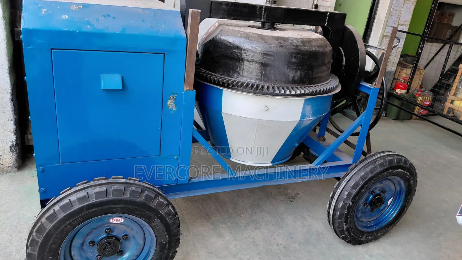 Indian Commercial Concrete Mixer 500litres Capacity.