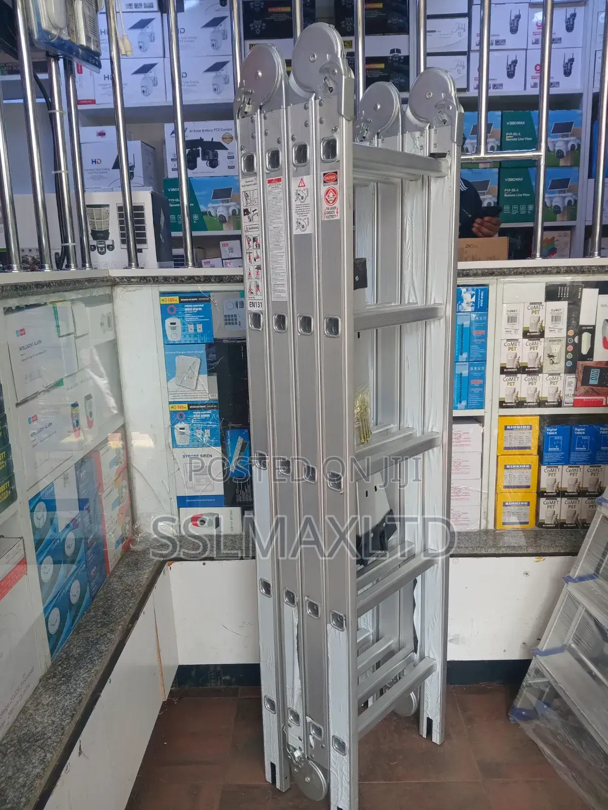 Multipurpose Alluminium Ladder 4×5 6mtrs