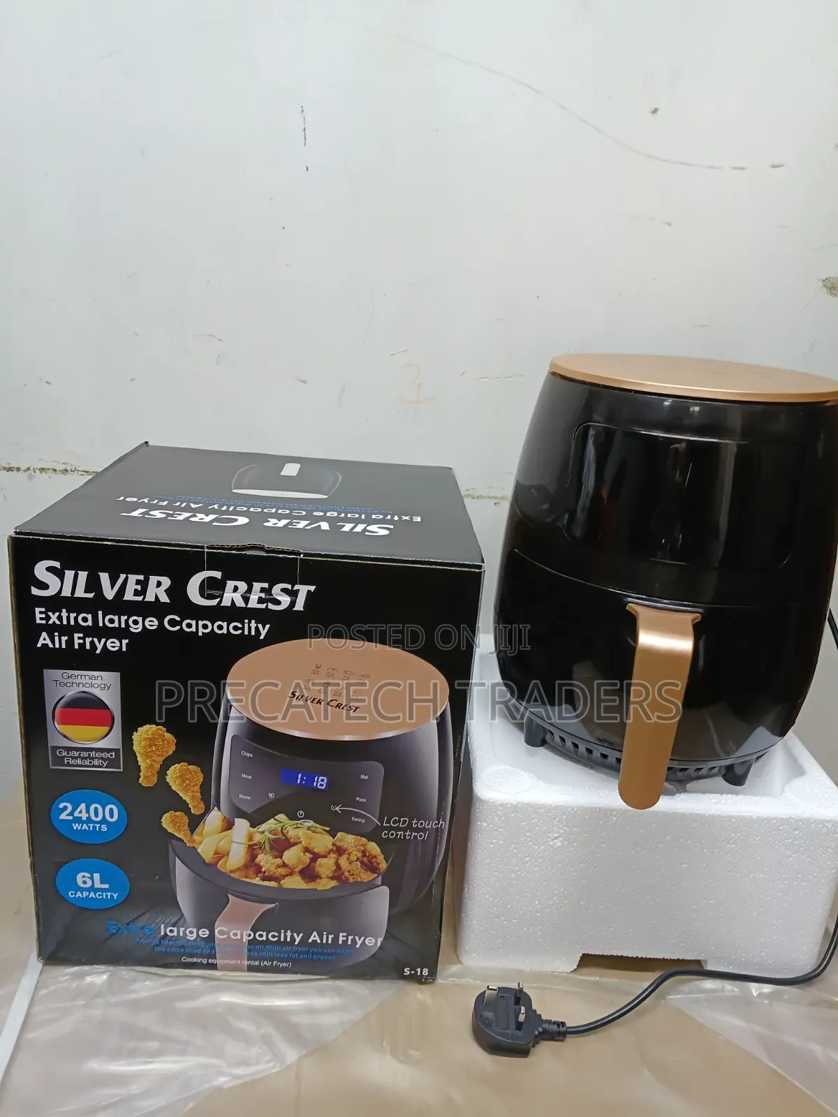 Silver Crest 6L Digital Air Fryer – 2400W