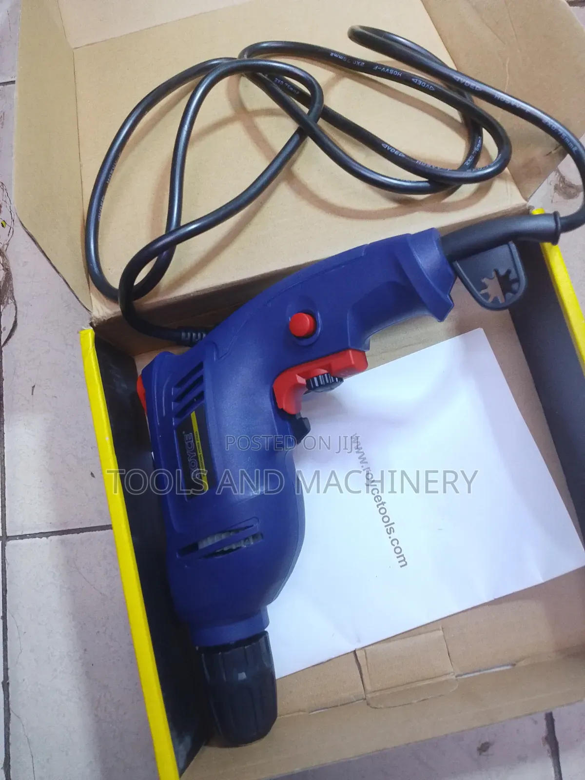 Quality Royce Electric Drill/Reliable Royce Corded Drill